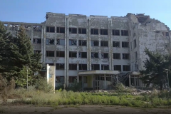ВСУ обстреляли Первомайск, уничтожено здание "Первомайскугля"