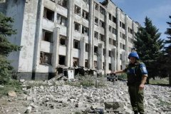 Представительство ЛНР в СЦКК зафиксировало последствия обстрела Первомайска со стороны ВСУ