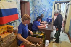 В Первомайске стартовала выдача гуманитарной помощи  очередной категории населения