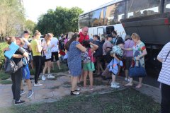 Третья смена юных первомайцев, отдыхавшая в Калужской области,  вернулась домой