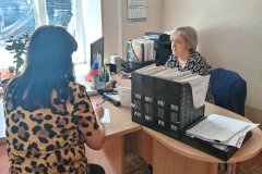 СПЕЦИАЛИСТЫ УПРАВЛЕНИЯ ТРУДА И СОЦИАЛЬНОЙ ЗАЩИТЫ НАСЕЛЕНИЯ ПРОВЕЛИ ВЫЕЗДНОЙ ПРИЕМ ГРАЖДАН В  П.КАЛИНОВО