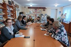 Методический час для сотрудников городской библиотеки