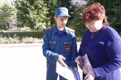 Первомайские спасатели продолжают проводить профилактические рейды по жилому сектору
