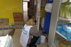 ВОЛОНТЁРЫ АКЦИИ «РУКА ПОМОЩИ» ПОМОГЛИ ЖИТЕЛЯМ ПЕРВОМАЙСКА