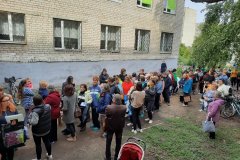 В Первомайске стартовала выдача гуманитарной помощи семьям с детьми