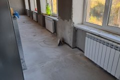 Специалисты из Калуги продолжают ремонтно-восстановительные работы в ряде учреждений образования города Первомайска