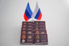 Церемония вручения наград родственникам погибших военнослужащих Народной милиции ЛНР состоялась в Первомайске
