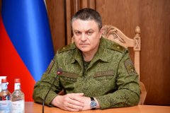 Поздравление врио Главы ЛНР Леонида Пасечника с Днем сотрудника органов внутренних дел