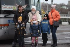 Семьи погибших военнослужащих ЛНР отправились на отдых в Сочи