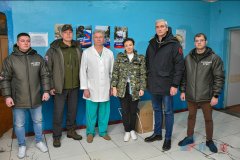 Зампред Госдумы доставила аппарат УЗИ в первомайскую центральную больницу