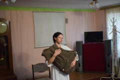 спектакль- монолог «Василий Теркин -  жив!»  состоялся в музее истории г. Первомайска