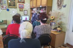 Занятие в «Школе безопасности для пожилых людей»