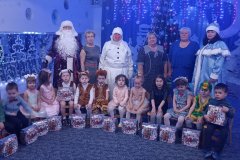 Новогодние утренники  в ГДОУ ЛНР «Сказка» г. Первомайска»