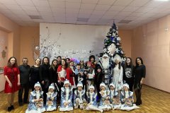 Музыкально-театрализованная  постановка,  посвященная празднованию Нового года