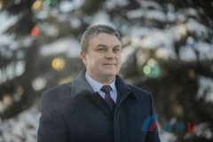 Поздравление врио главы ЛНР Леонида Пасечника с Крещением Господним