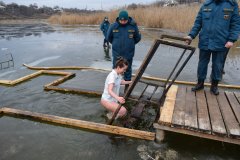 Празднование Крещения Господнего в Первомайске