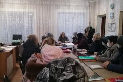 Занятие в Школе социального работника