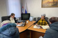 СПЕЦИАЛИСТЫ УПРАВЛЕНИЯ ТРУДА И СОЦИАЛЬНОЙ ЗАЩИТЫ НАСЕЛЕНИЯ ПРОВЕЛИ ВЫЕЗДНОЙ ПРИЕМ ГРАЖДАН В  ПГТ КАЛИНОВО
