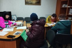 СПЕЦИАЛИСТЫ УПРАВЛЕНИЯ ТРУДА И СОЦИАЛЬНОЙ ЗАЩИТЫ НАСЕЛЕНИЯ ПРОВЕЛИ ВЫЕЗДНОЙ ПРИЕМ ГРАЖДАН В ПГТ КАЛИНОВО