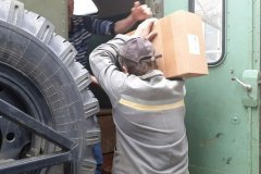 Мэрия доставила продуктовые наборы жителям четырех населенных пунктов Первомайска