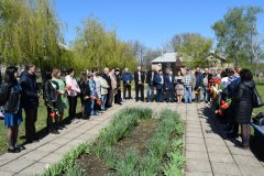 ПЕРВОМАЙЦЫ ПОЧТИЛИ ПАМЯТЬ ЛИКВИДАТОРОВ АВАРИИ НА ЧЕРНОБЫЛЬСКОЙ АТОМНОЙ ЭЛЕКТРОСТАНЦИИ