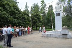 В Первомайске, в честь 258-й годовщины со дня основания города и Дня шахтера почтили память выдающихся земляков