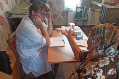 Состоялся выездной прием врачей из Калужской области и Первомайской больницы в село Троицкое