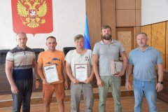Очередная группа специалистов из Калужской области завершила работу в подшефном Первомайске