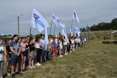 Молодежный слет «Наше время» прошел на берегу городского пруда в Первомайске