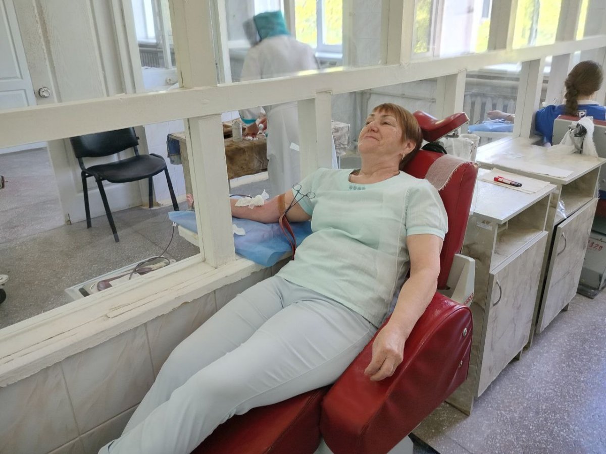 Первомайские единороссы приняли участие в неделе донорства
