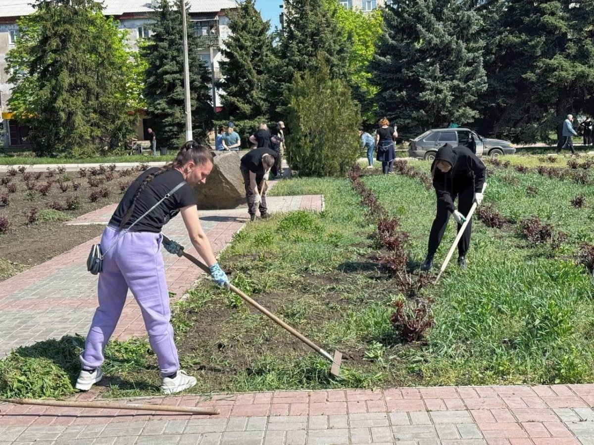 В Первомайске проходят общественные мероприятия по благоустройству территорий