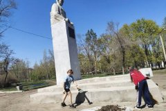 В городском округе город Первомайск приводят в порядок памятные места, посвященные событиям Великой Отечественной войны