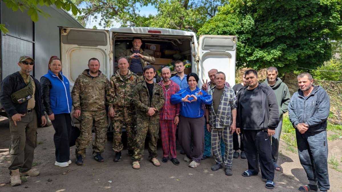 При поддержке «Единой России» в Первомайск доставили гумпомощь из Калужской области