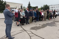 В Первомайске прошел патриотический автопробег «Эстафета памяти»