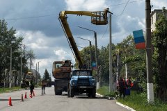 Коммунальщики Первомайска благоустраивают общественные пространства, транспортную инфраструктуру и городскую среду