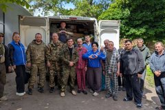 При поддержке «Единой России» в Первомайск доставили гумпомощь из Калужской области