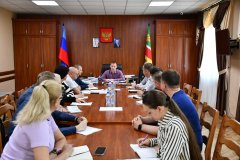 Рабочее совещание с представителями Министерств