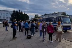 Сегодня утром вторая группа детей из нашего городского округа отправилась на оздоровление в Калужскую область