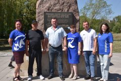В Первомайске проверили ход восстановления Сквера памяти погибших воинов-интернационалистов